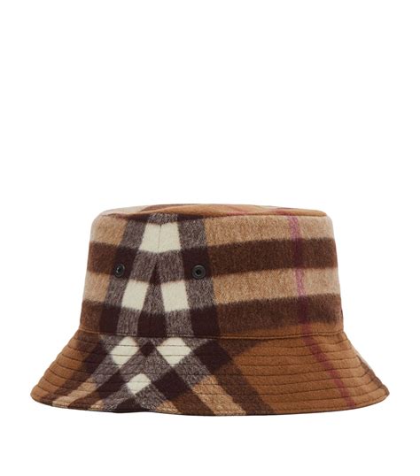 burberry prorsum mens hat|Burberry check wool bucket hat.